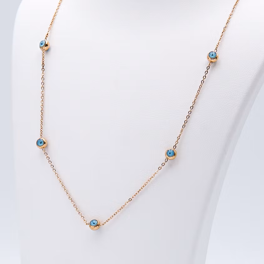 3- Onda ögat Ultimate  Rose Edition Halsband Modern and trendy Necklace and women jewelry and accessories from SWEVALI fashion Sweden