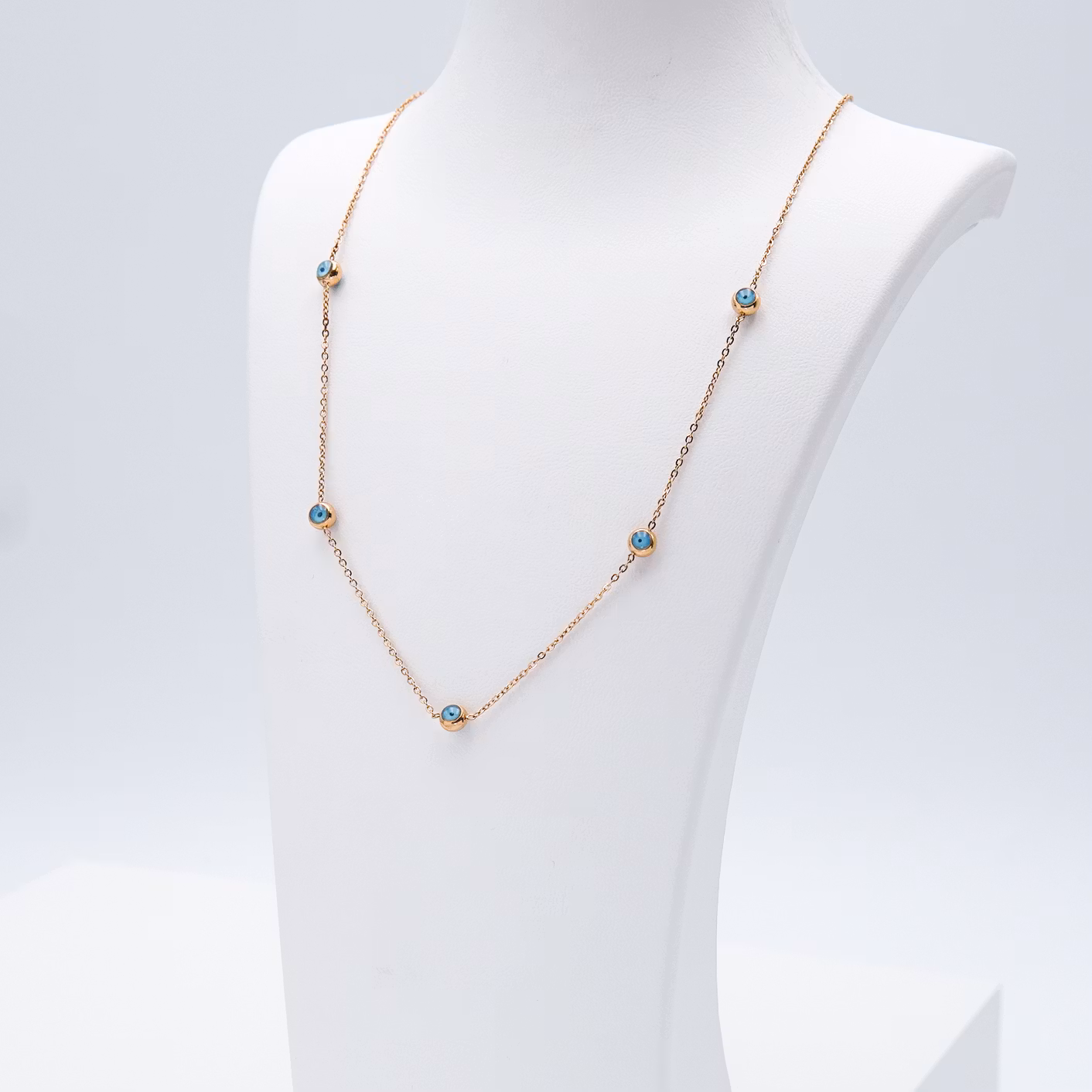 2- Onda ögat Ultimate  Rose Edition Halsband Modern and trendy Necklace and women jewelry and accessories from SWEVALI fashion Sweden