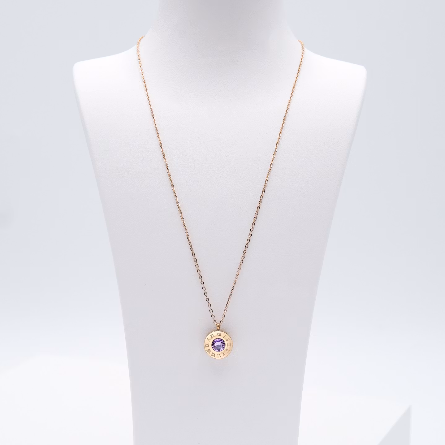 3- 4 Queen Diamonds Necklace Rose Edition Halsband Modern and trendy Necklace and women jewelry and accessories from SWEVALI fashion Sweden