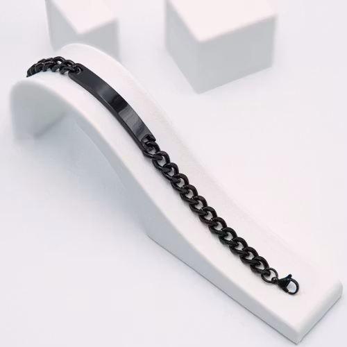 Black Elegant - Herr Armband Steel - SWEVALI