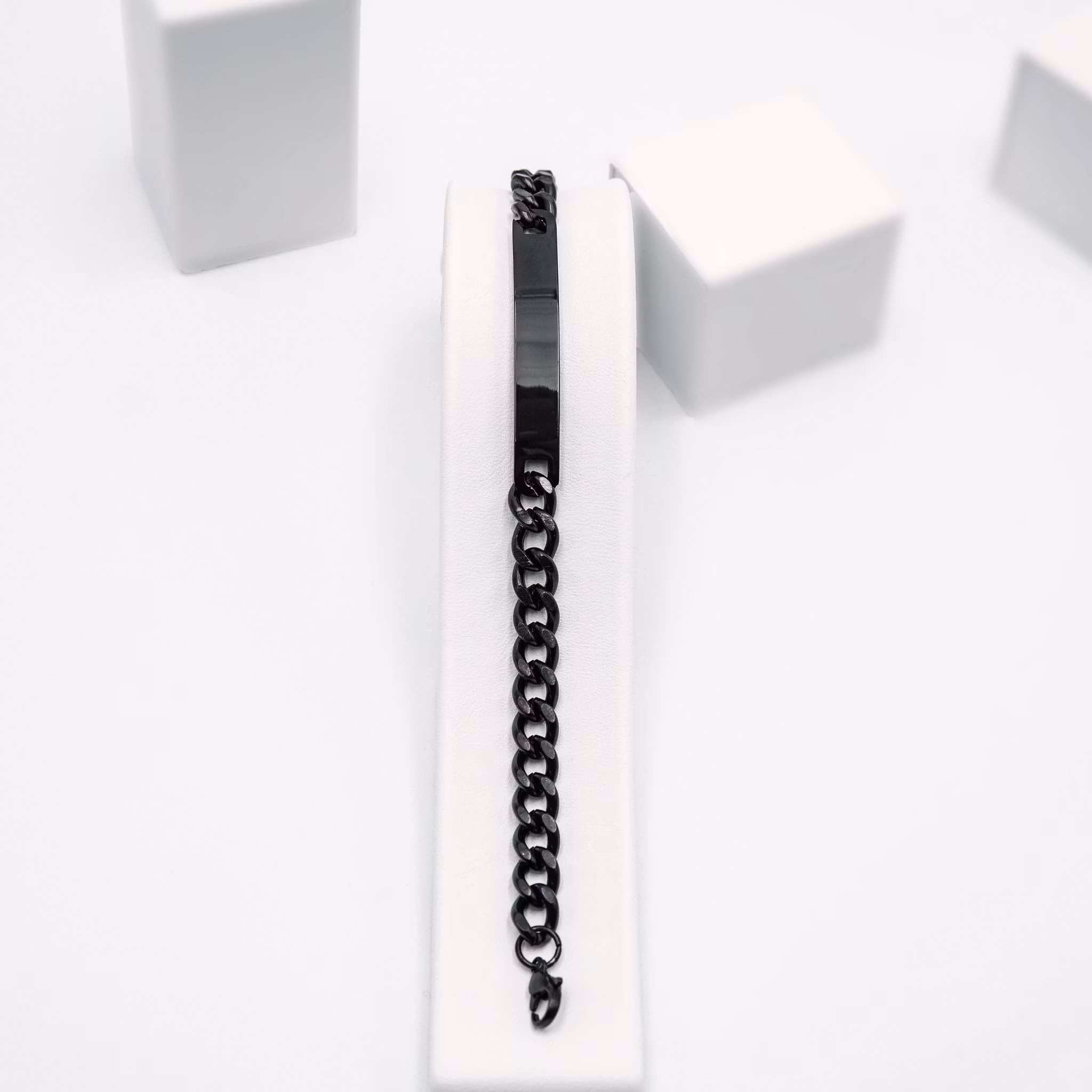 3 Black Elegant - Herr Armband Steel - SWEVALI