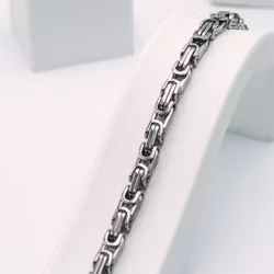 Complicated Man Silver Shot - Herr Armband Steel - SWEVALI