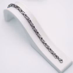 Complicated Man Silver Shot - Herr Armband Steel - SWEVALI