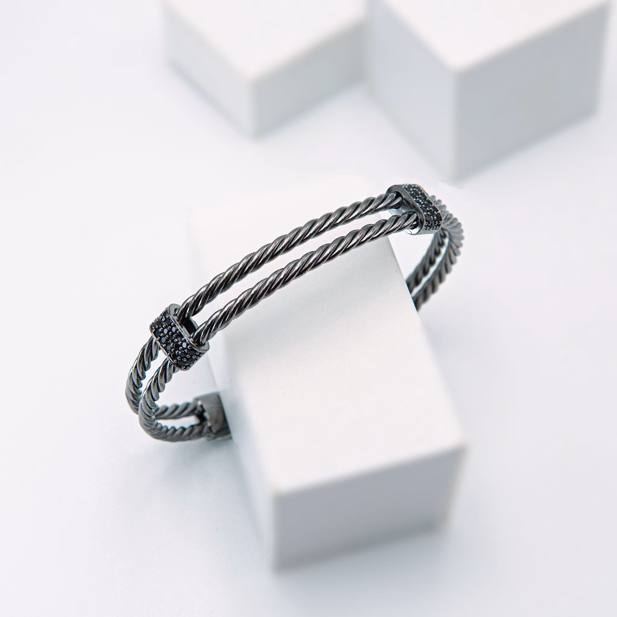 1 Gentle Silver Confident - Herr Armband Steel - SWEVALI