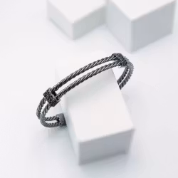 Gentle Silver Confident - Herr Armband Steel - SWEVALI