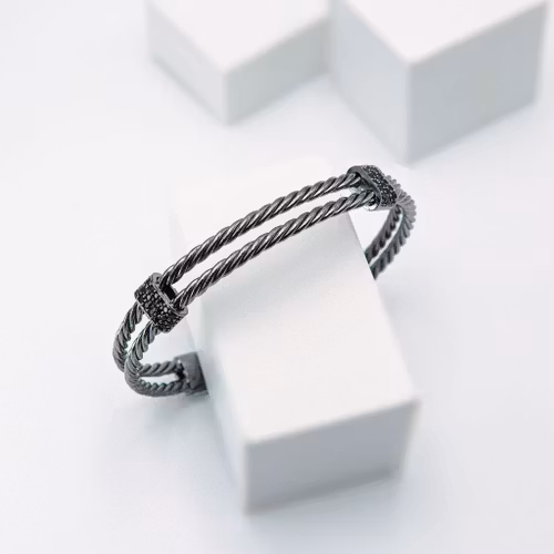 Gentle Silver Confident - Herr Armband Steel - SWEVALI