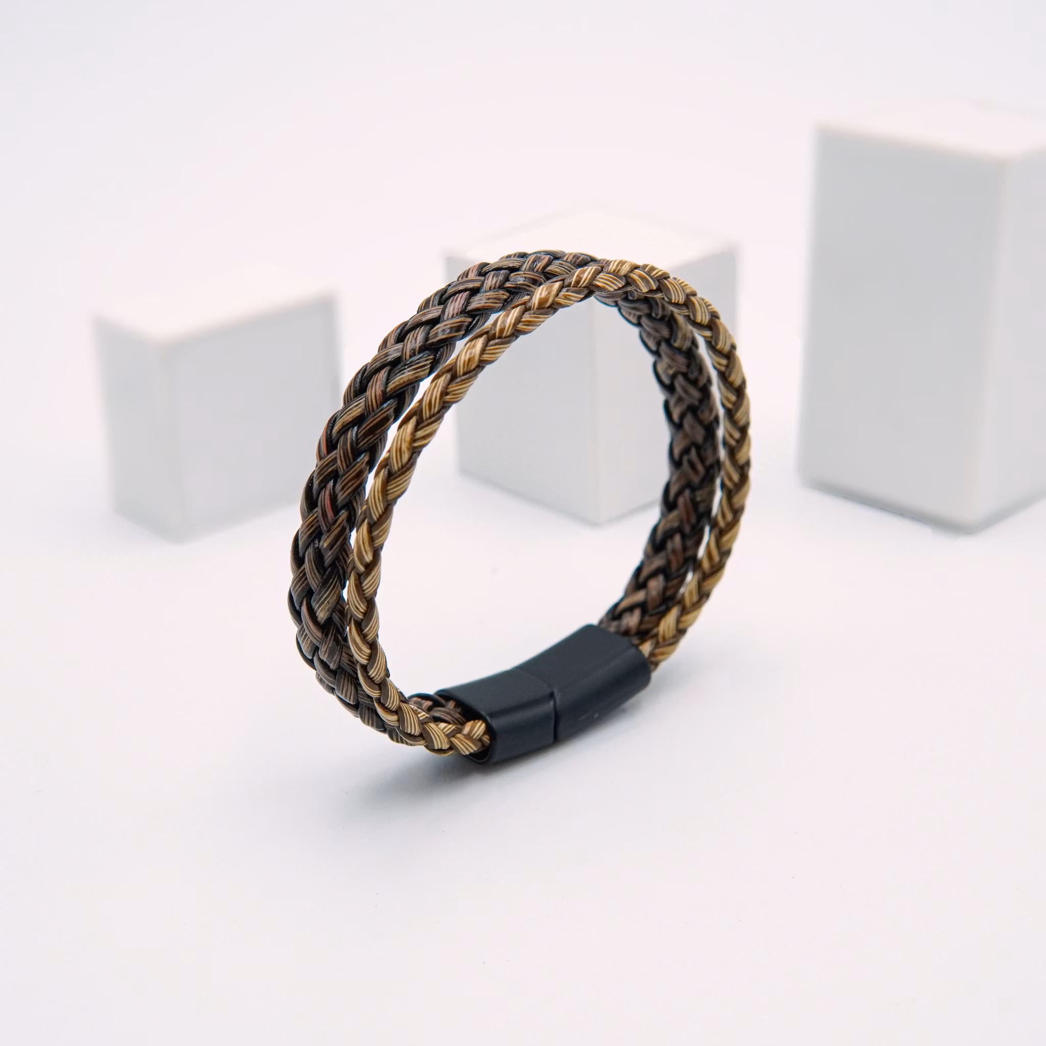 3 Nature Advanture - Herr Leather Armband - SWEVALI