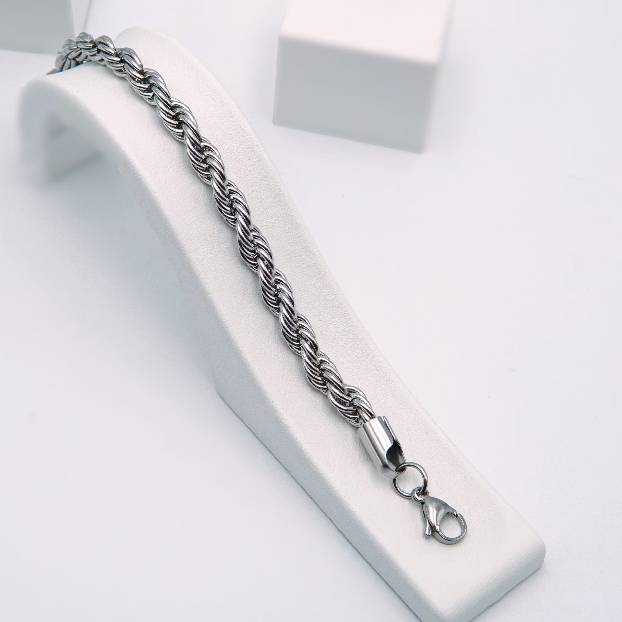 1 Stornger Together Silver man edition- Herr Armband Steel - SWEVALI