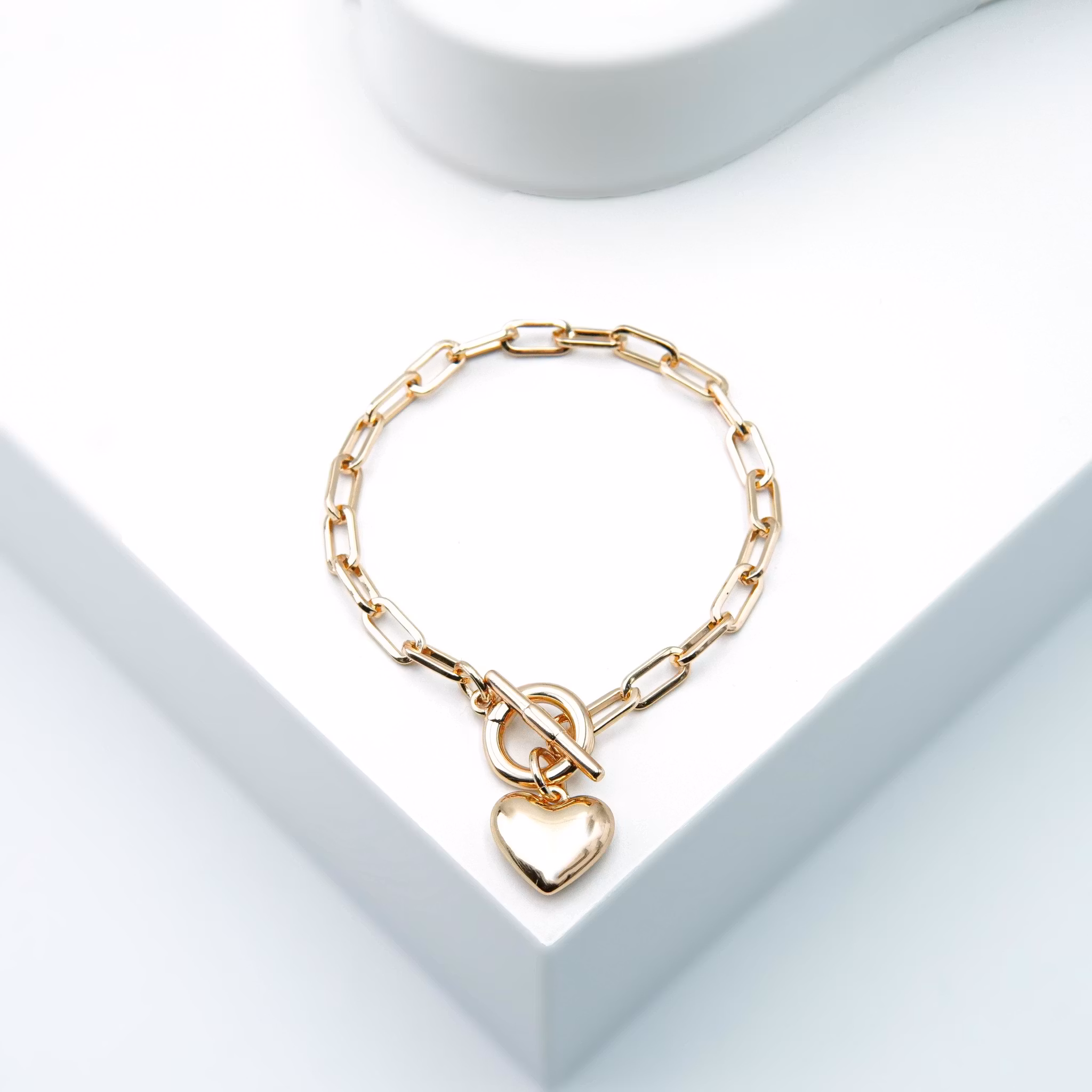 1 Adventure Heart Snappy - Armband Dam Rose Gold Edition - SWEVALI