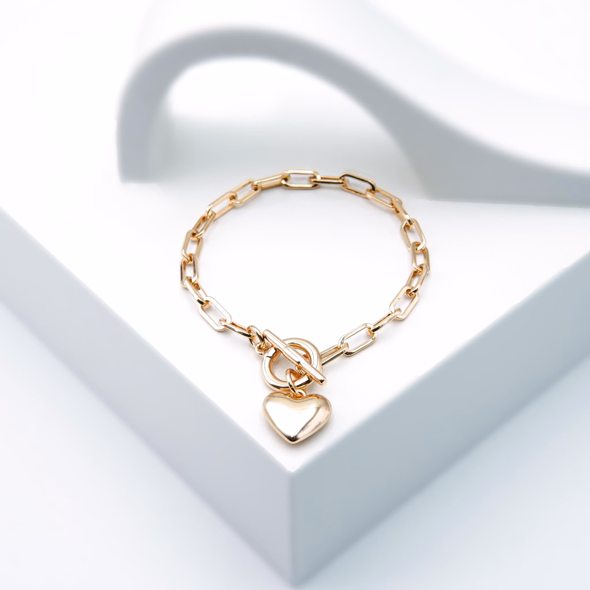 3 Adventure Heart Snappy - Armband Dam Rose Gold Edition - SWEVALI