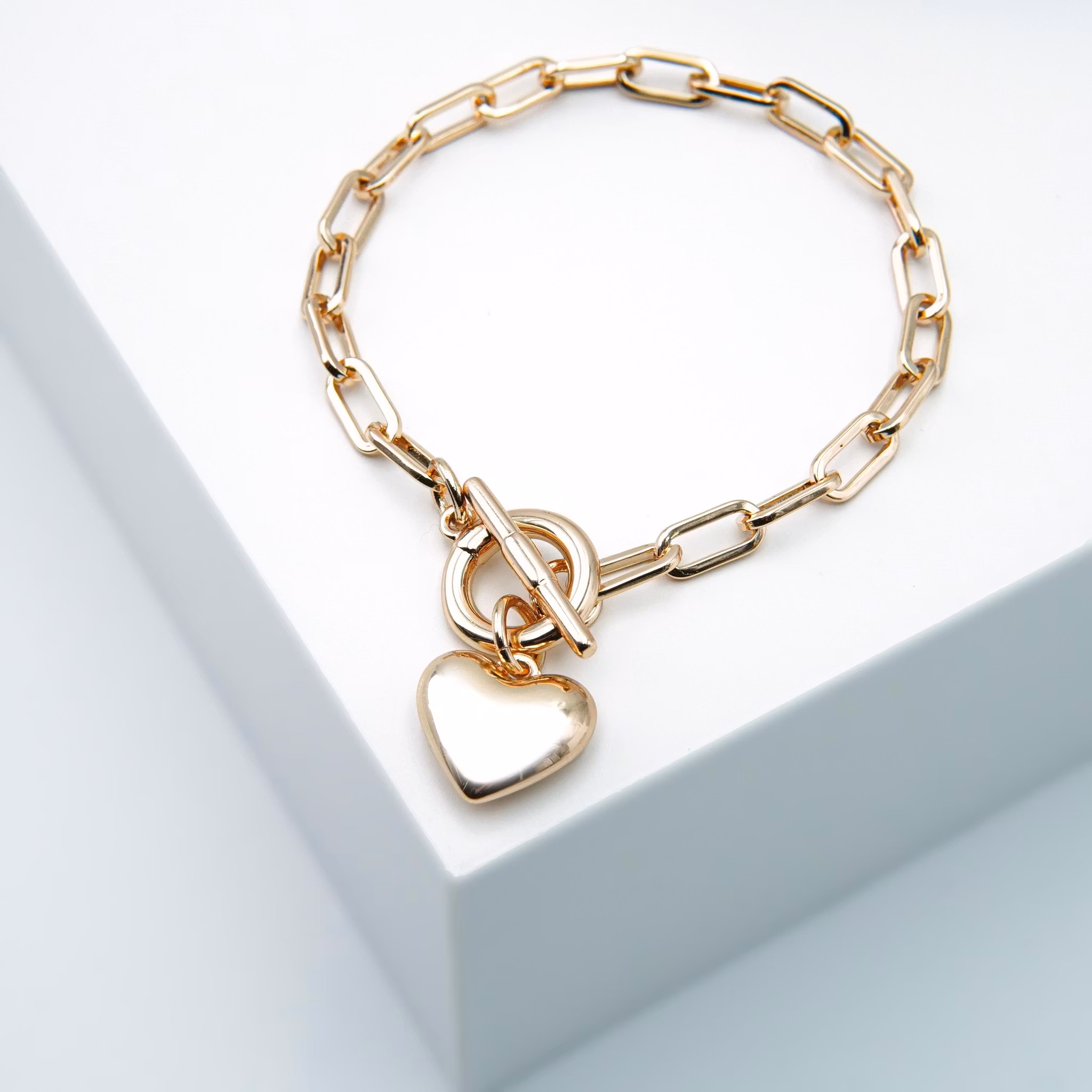 4 Adventure Heart Snappy - Armband Dam Rose Gold Edition - SWEVALI