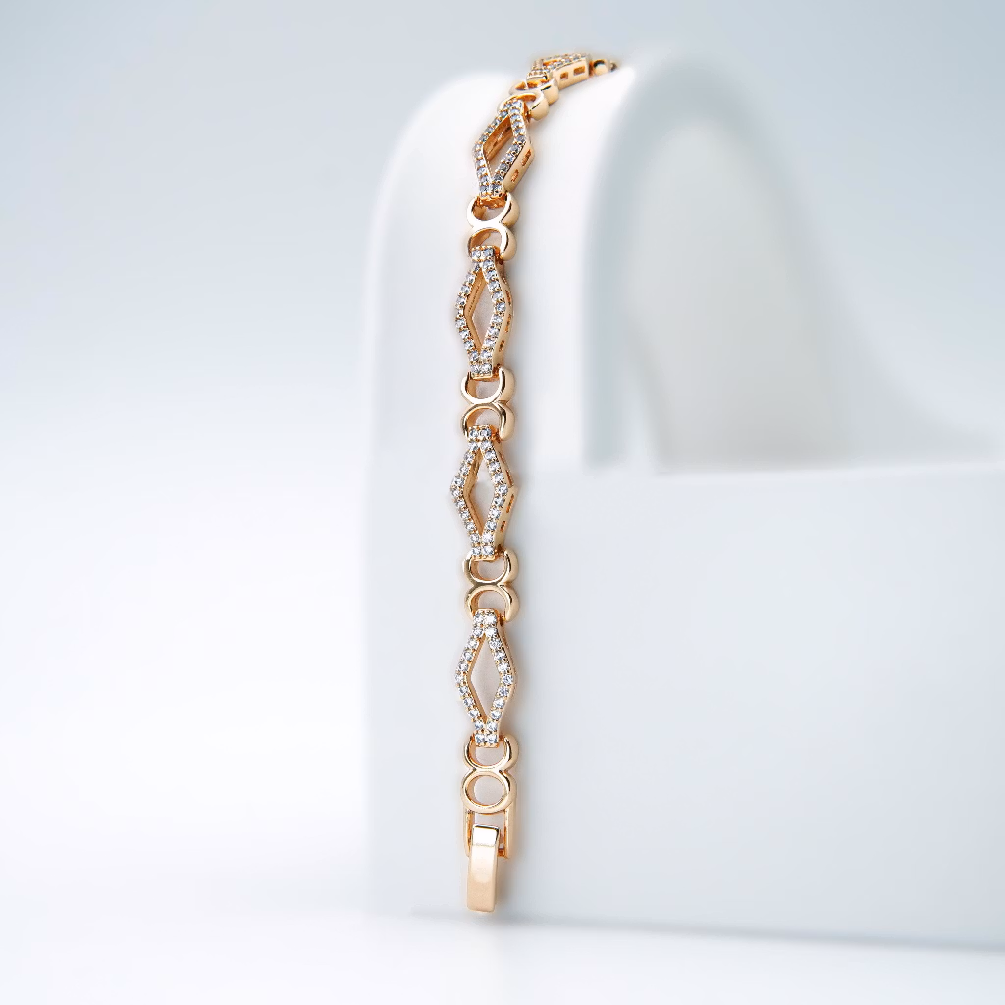 1 Losange Le diamant - Armband Dam Rose Gold Edition - SWEVALI