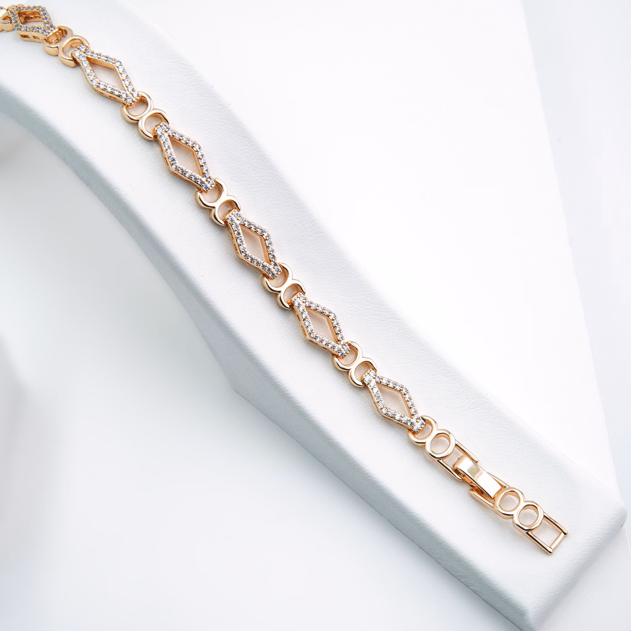 2 Losange Le diamant - Armband Dam Rose Gold Edition - SWEVALI