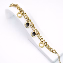 18K Guldpläterad - Era Elegance Confident - Gold Edition Armband Dam - SWEVALI