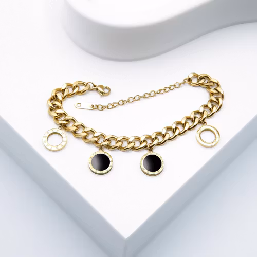 18K Guldpläterad - Era Elegance Confident - Gold Edition Armband Dam - SWEVALI