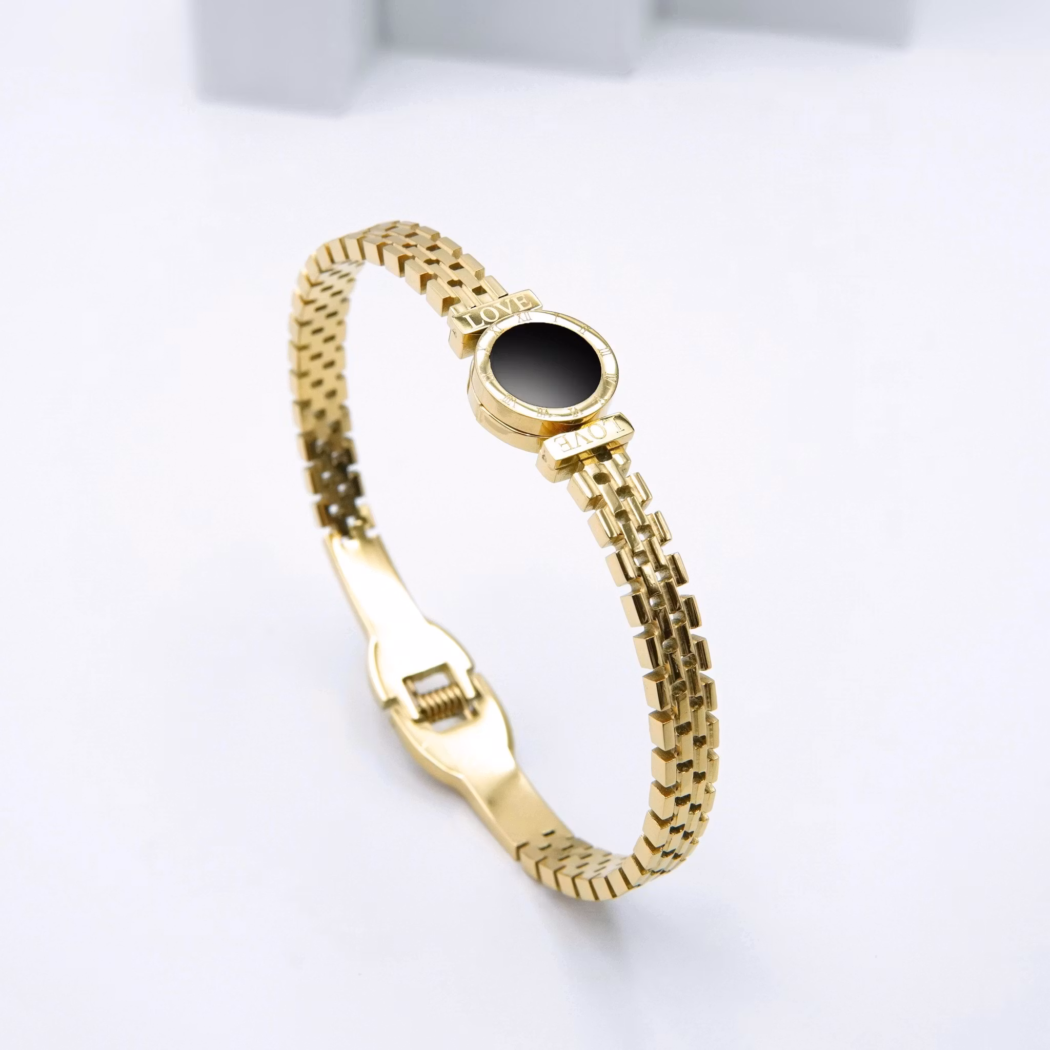 3 Era Elegance Love Age - Armband Dam Gold Edition - SWEVALI