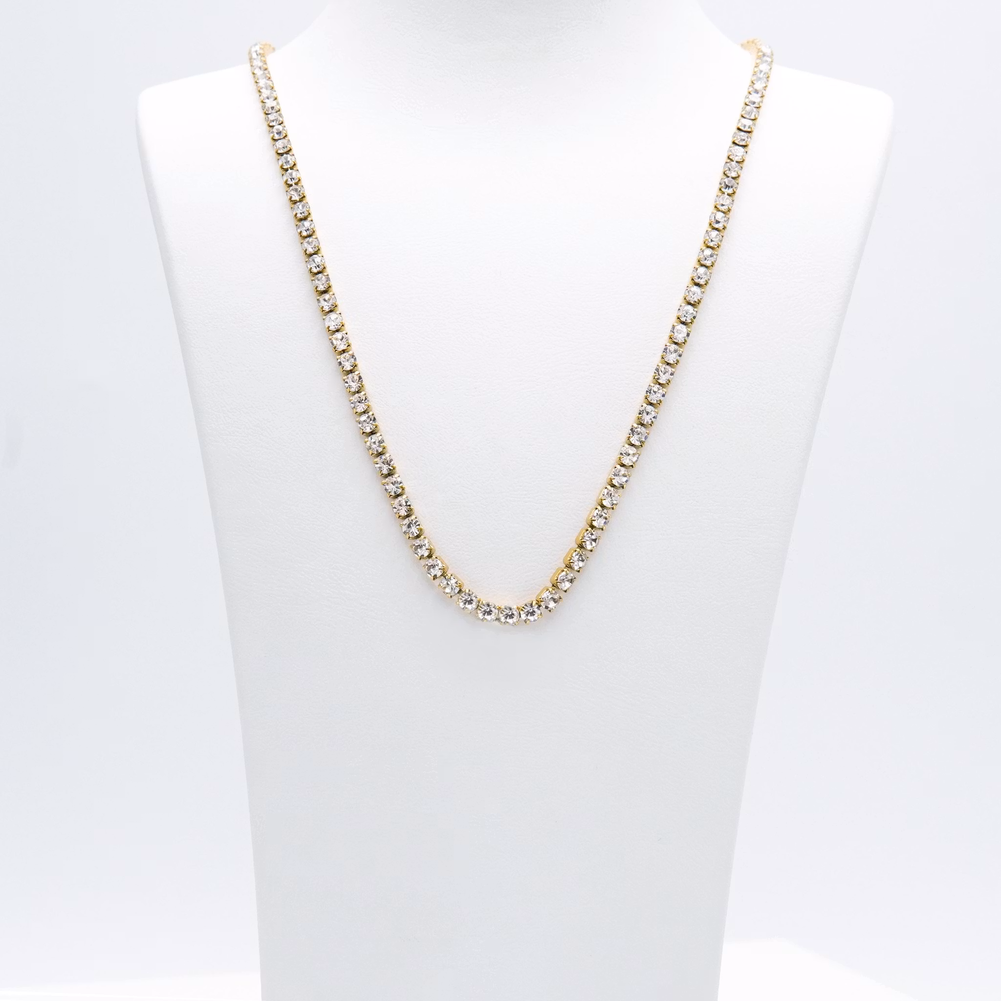 2 Diamond Flux Gold Edition Halsband Dam - SWEVALI