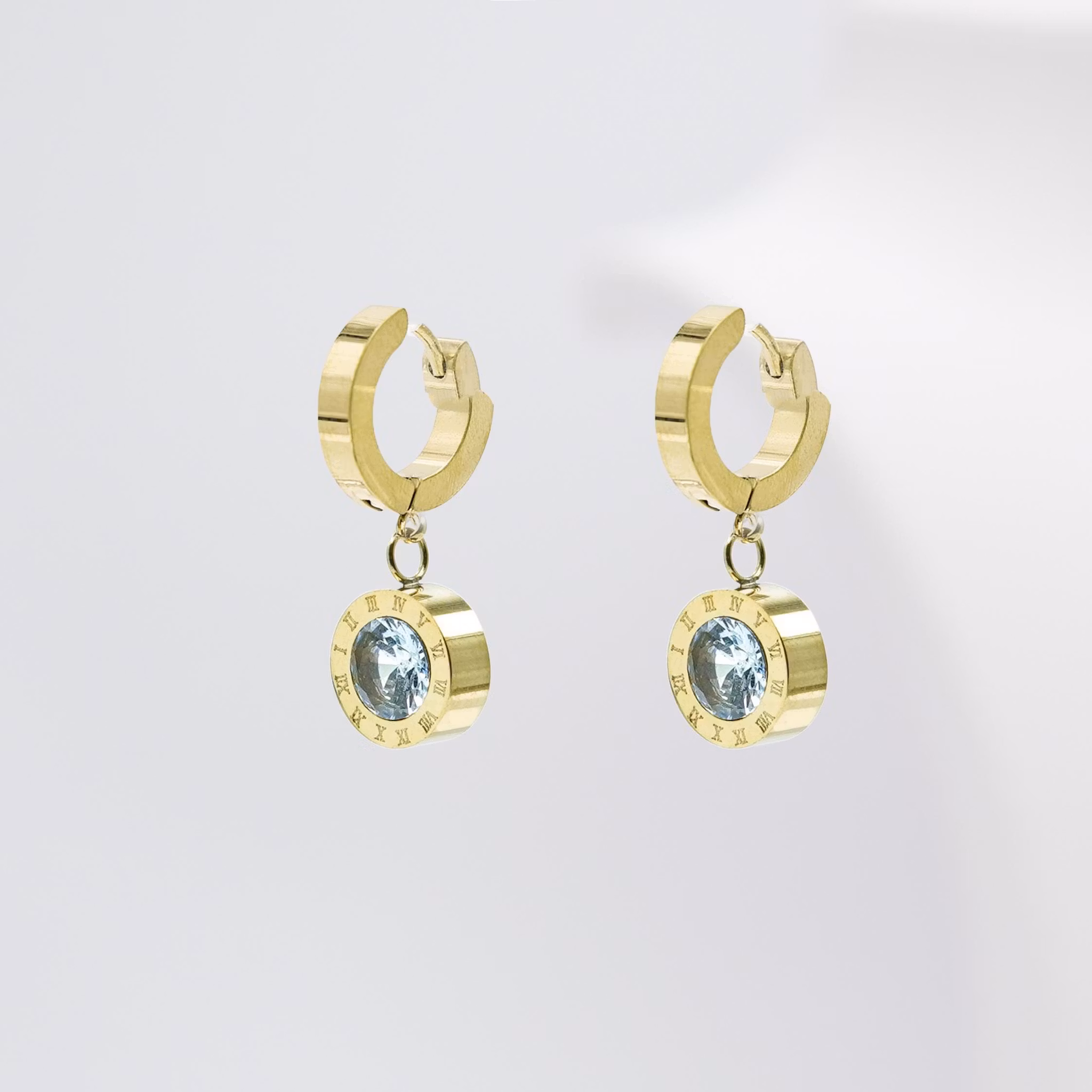 1 Queen Diamond Solo Classic - Gold Edition Örhängen Dam - SWEVALI