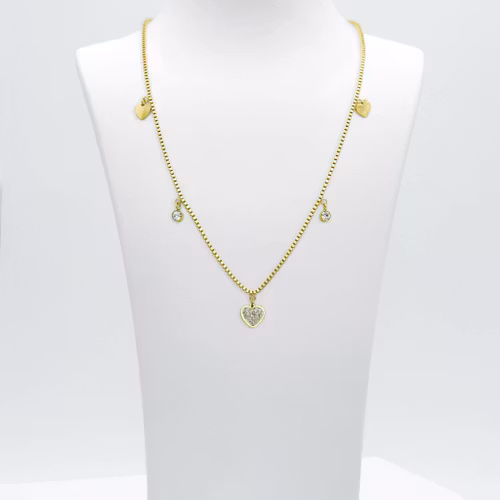 Midheart Diamond - Gold Edition Halsband Dam - SWEVALI