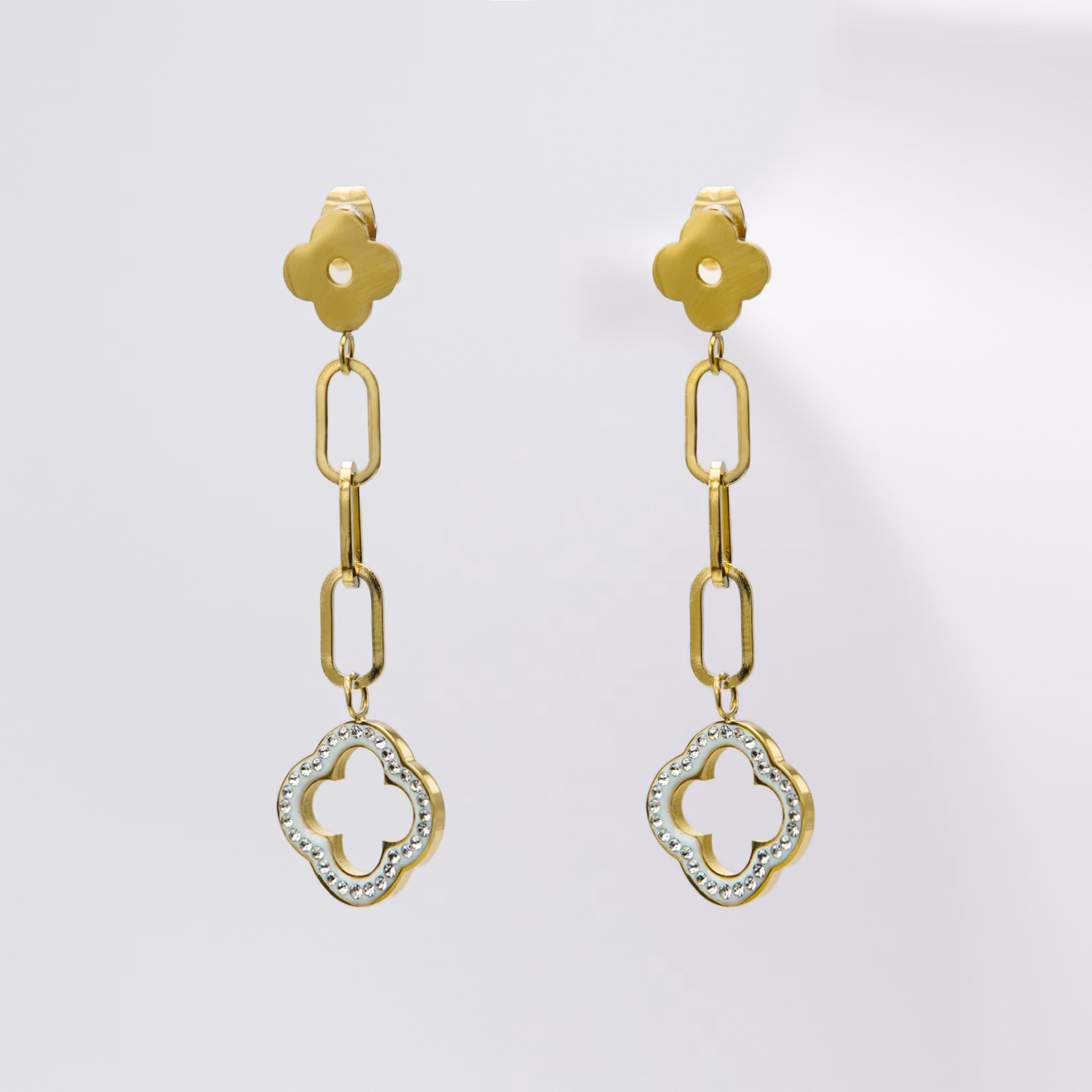 Clover Singel Confident - Gold Edition Örhänge Dam - SWEVALI