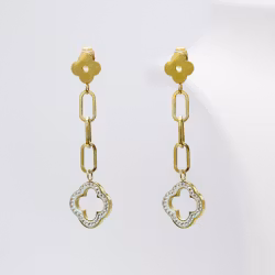 Clover Singel Confident - Gold Edition Örhänge Dam - SWEVALI