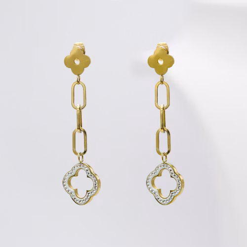 Clover Singel Confident - Gold Edition Örhänge Dam - SWEVALI