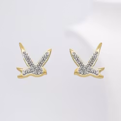 Fly High - Gold Edition Örhänge Dam - SWEVALI