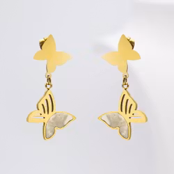 Butterfly The Future - Gold Edition Örhänge Dam - SWEVALI