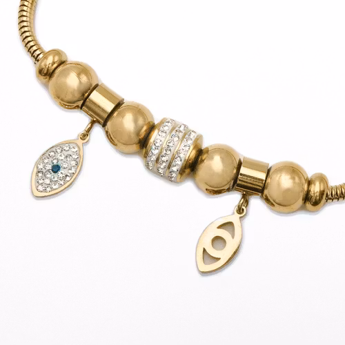 Lady Serenity Trendy Flexy - Gold Edition Armband dam - SWEVALI