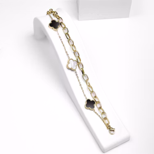 Clover Confident Special Gold Edition Armband - SWEVALI