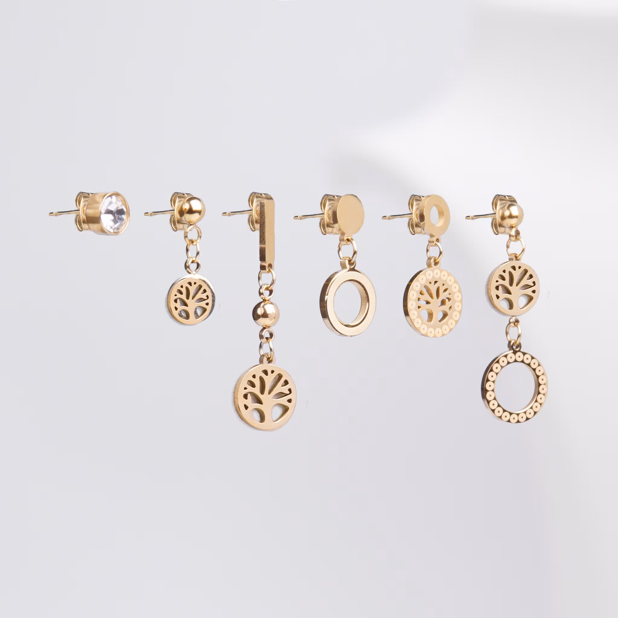 Tree Of Life La Luna De Miel - Gold Edition Örhänge Dam - SWEVALI