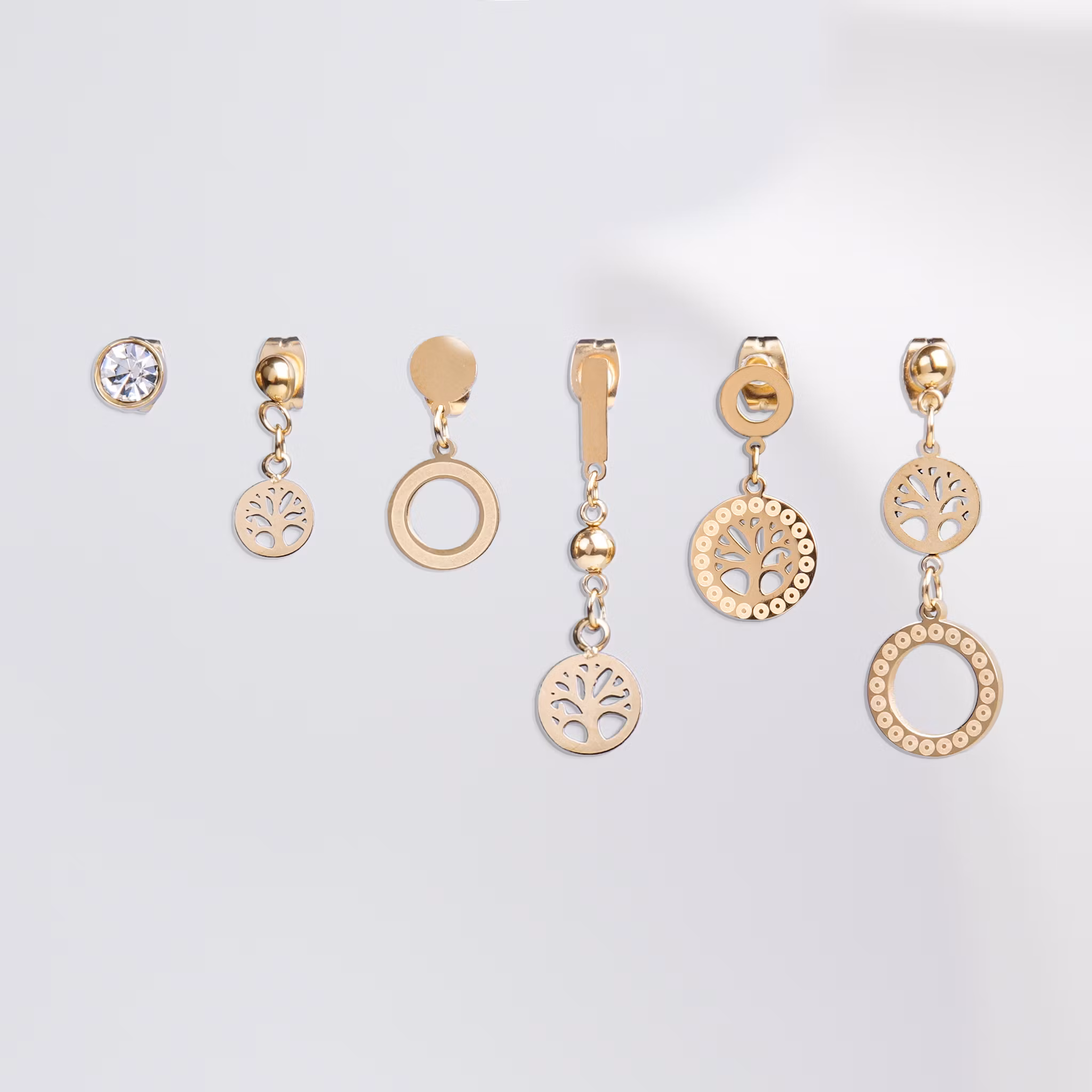 Tree Of Life La Luna De Miel - Gold Edition Örhänge Dam - SWEVALI