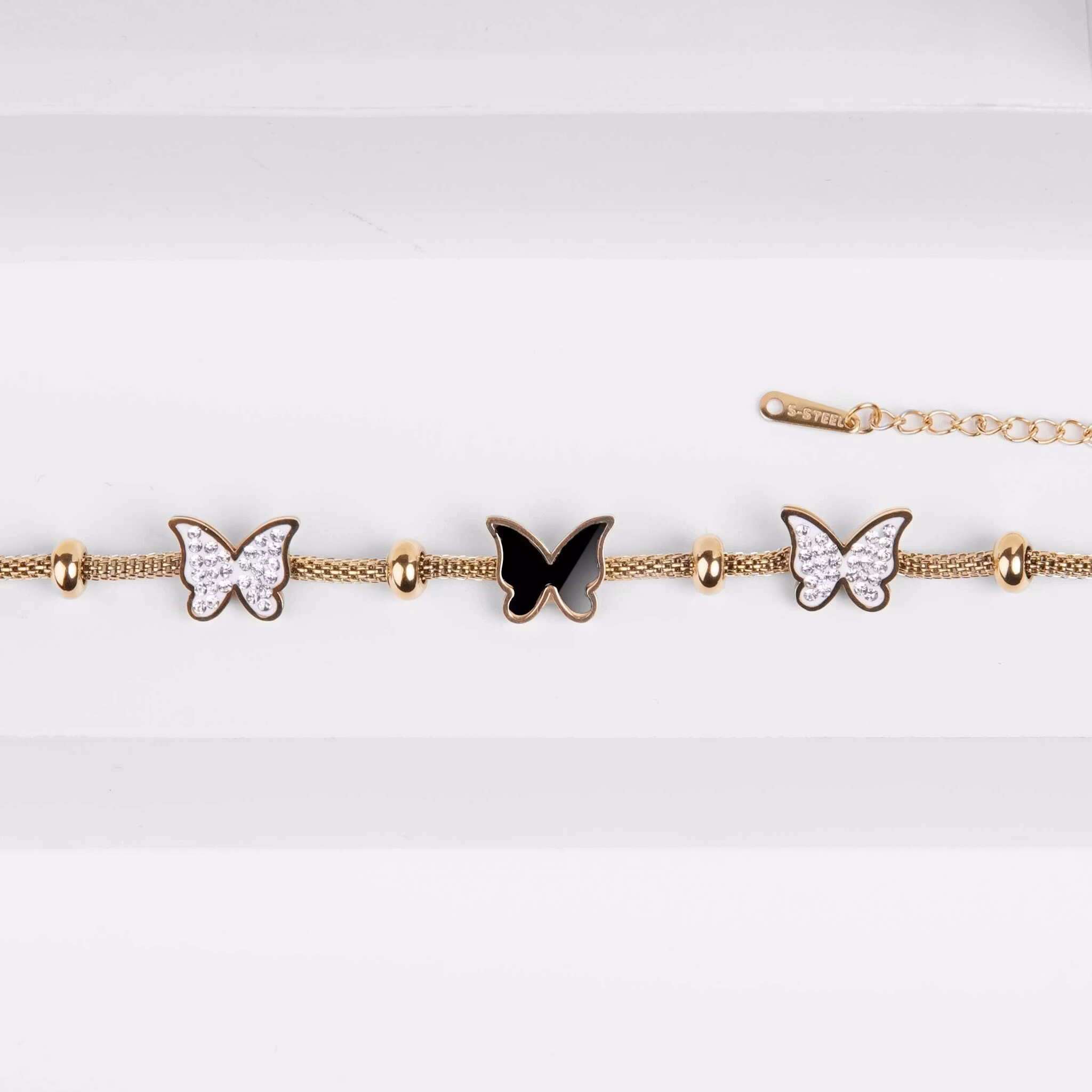 Butterfly New Age- Gold Edition armband Dam - SWEVALI