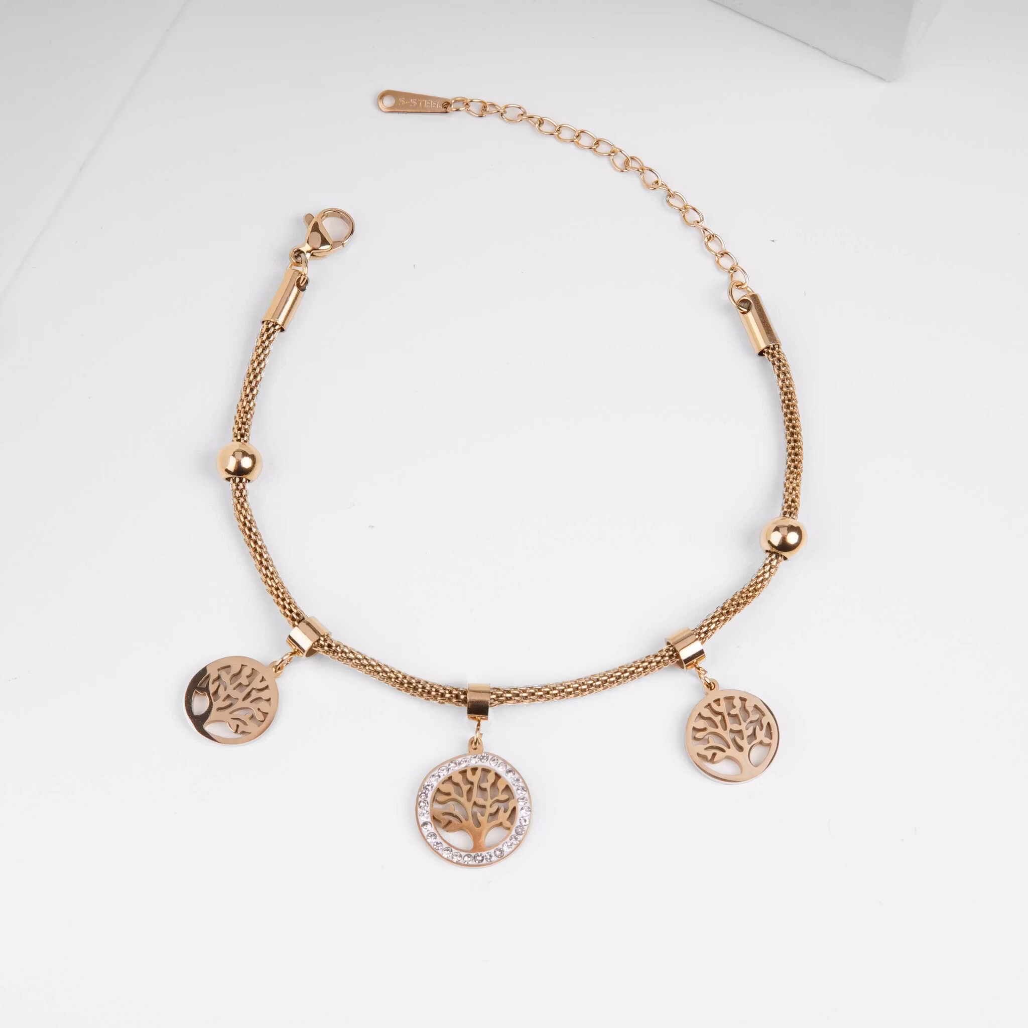 Tree Of Life Age - Gold Edition Armband Dam - SWEVALI