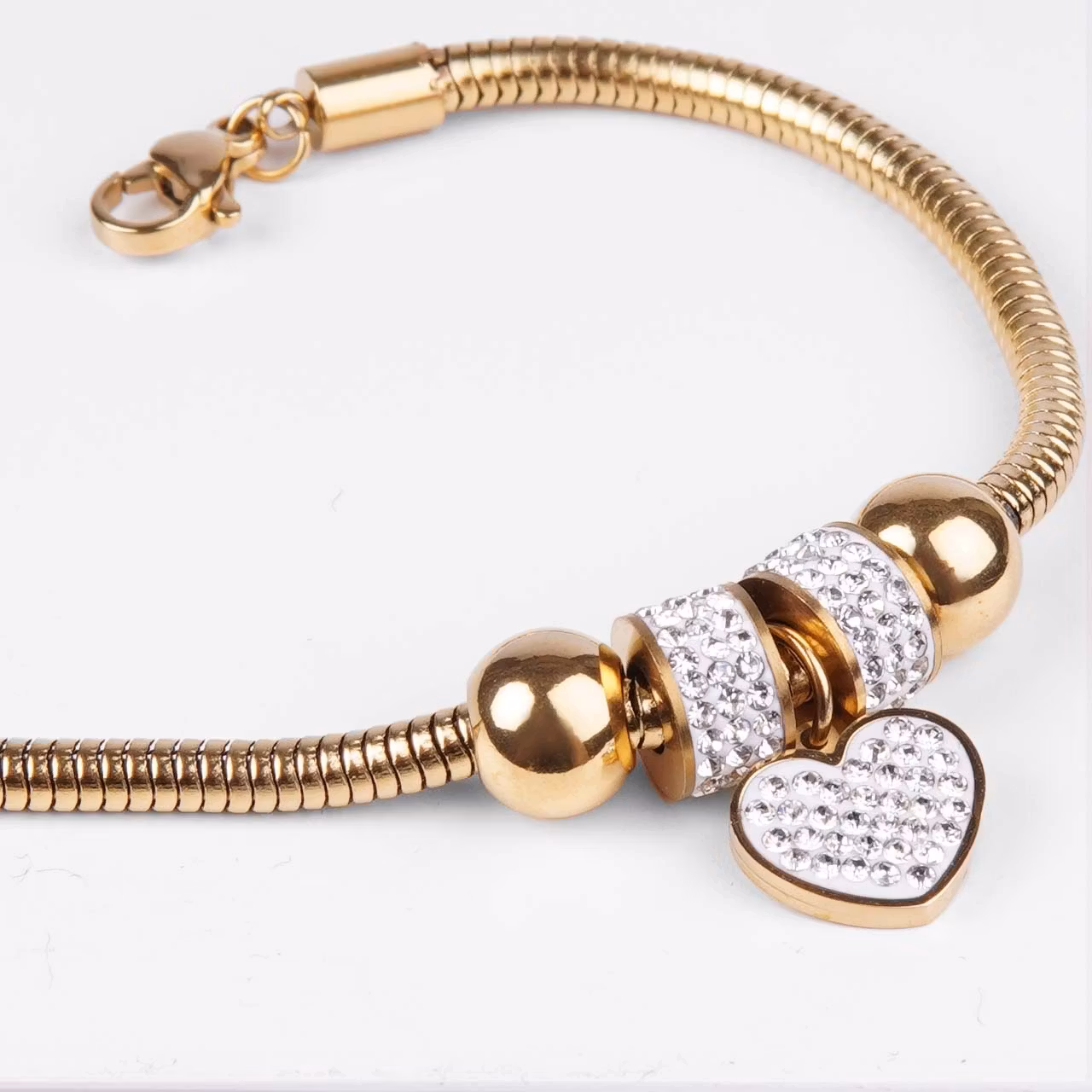 Trendy flexy Endless Love - Gold Edition armband Dam - SWEVALI