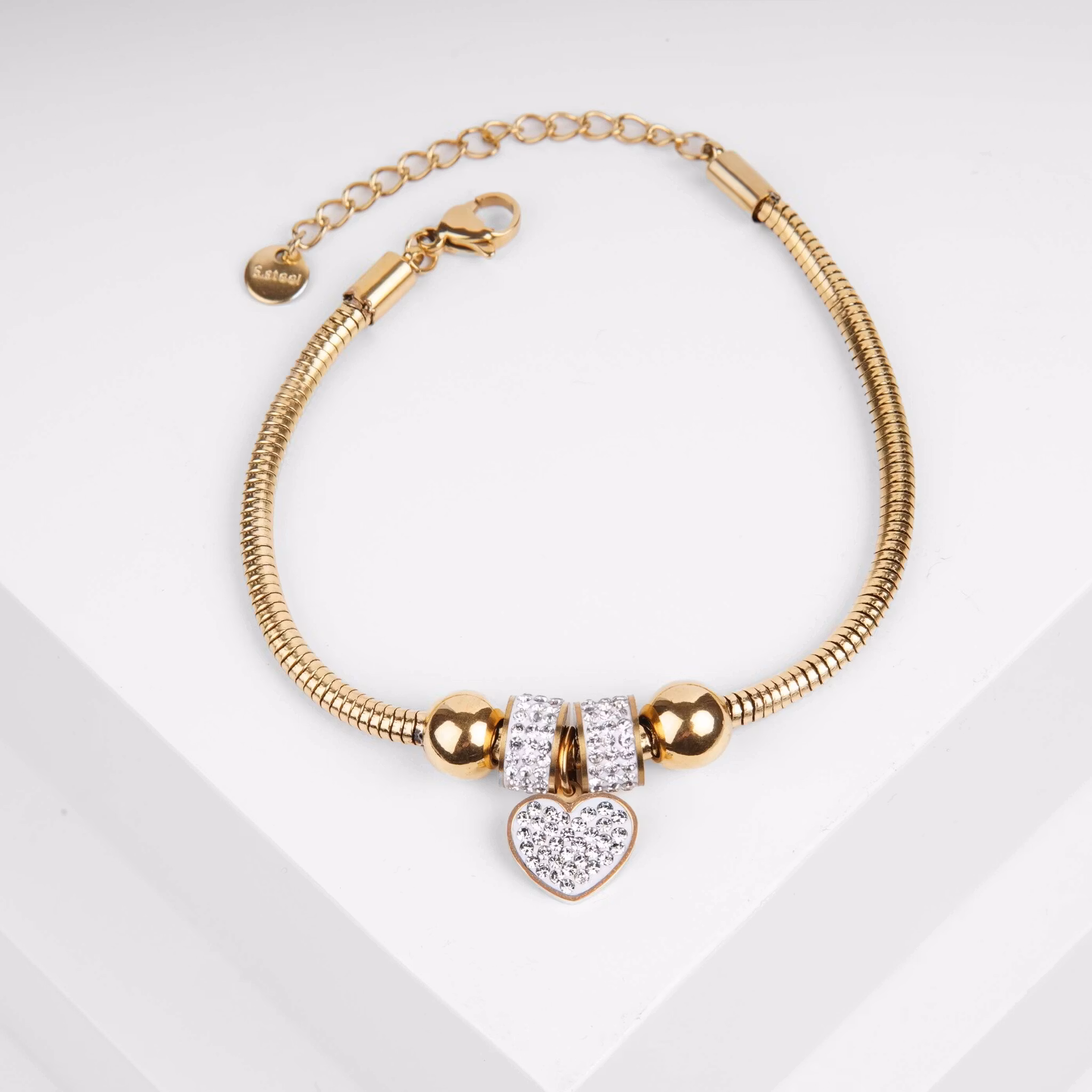 Trendy flexy Endless Love - Gold Edition armband Dam - SWEVALI