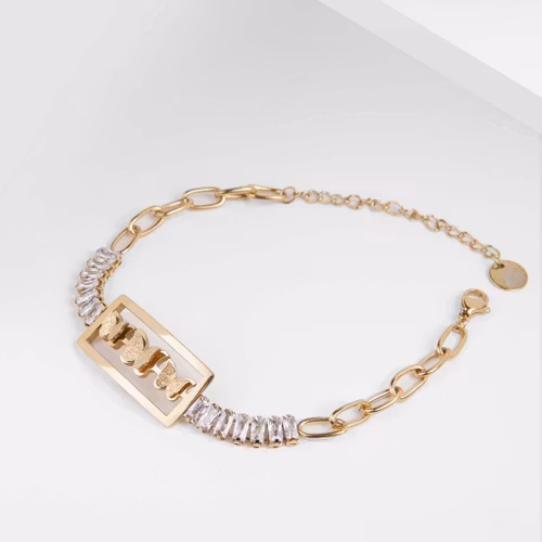 18K Guldpläterad - La casa de mariposa - Gold Edition Armband Dam - SWEVALI