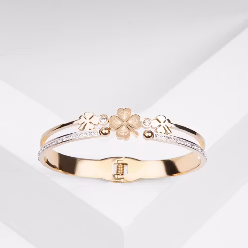 Clover Luxurious Limited Edition - Gold Edition Armband Dam - SWEVALI