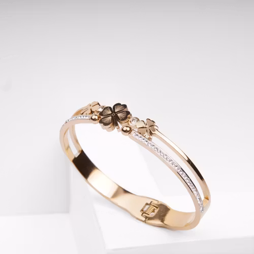 Clover Luxurious Limited Edition - Gold Edition Armband Dam - SWEVALI