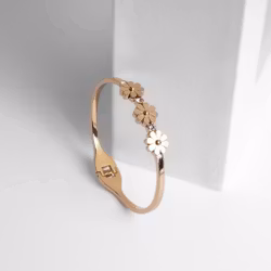 18K Guldpläterad - Clover Falling Star - Gold Edition Armband Dam - SWEVALI
