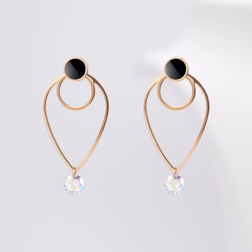 Era Elegance Diamond - Gold Edition - Örhänge Dam - SWEVALI