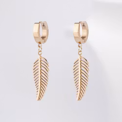 18K Guldpläterad - Palmes d'or de SWEVALI Gold Edition - Örhänge Dam - SWEVALI