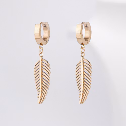 18K Guldpläterad - Palmes d'or de SWEVALI Gold Edition - Örhänge Dam - SWEVALI