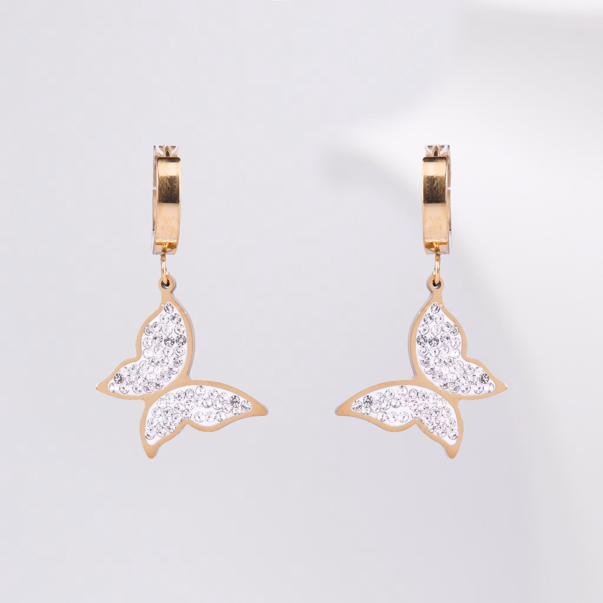 Butterfly Solo Minimalist Gold Edition - Örhänge Dam - SWEVALI