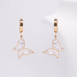 Butterfly Solo Minimalist Gold Edition - Örhänge Dam - SWEVALI