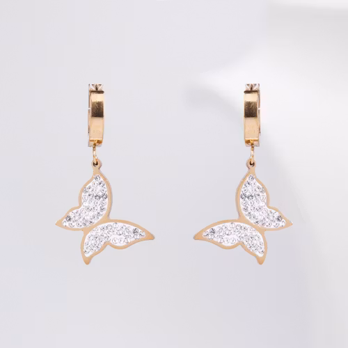 Butterfly Solo Minimalist Gold Edition - Örhänge Dam - SWEVALI