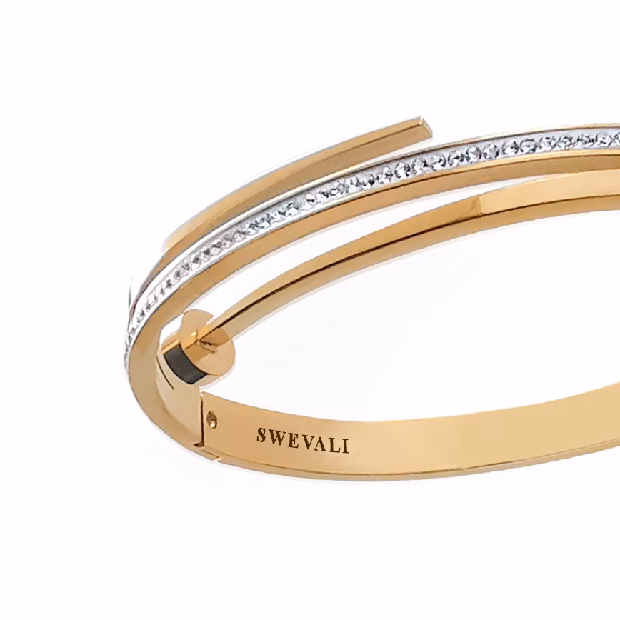 18K Guldpläterad - Naily Premium Edition Armband - SWEVALI