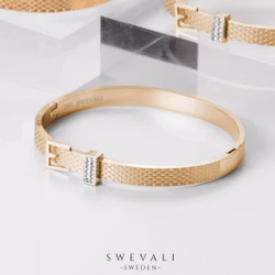 18K Guldpläterad - Fashionista Gold Edition Armband - SWEVALI