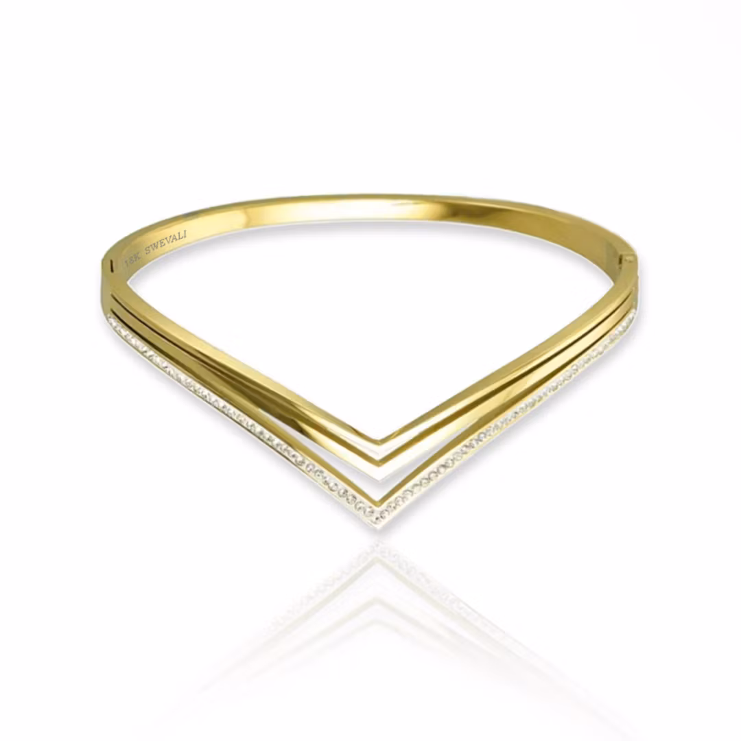 18K Guldpläterad - Accuracy Gold Edition Armband - SWEVALI