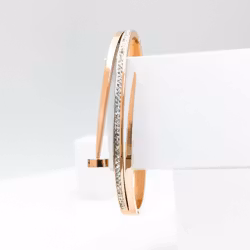 18K Guldpläterad - Naily Rose Gold Premium Edition Armband - SWEVALI
